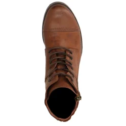 Cognac Combat Boots^Sacha Best