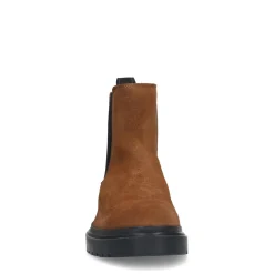 Cognac Suede Chelsea Boots^Sacha New