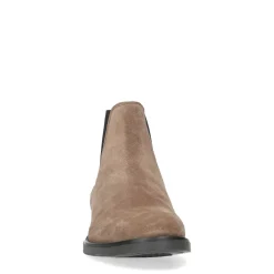 Cognac Suede Chelsea Boots^Sacha New