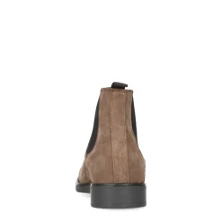 Cognac Suede Chelsea Boots^Sacha New