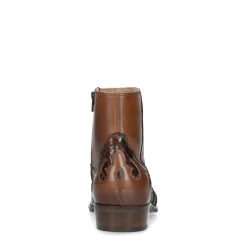 Cognac Western Boots Met Snakeskin^Sacha Cheap