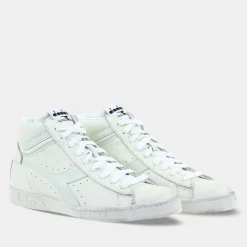 Diadora Game L High Waxed Wit Heren^Sacha Cheap