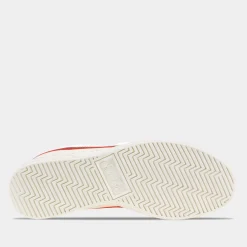 Diadora Game L Low Waxed Wit/Rood Dames^Sacha Discount