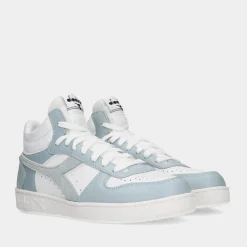 Diadora Magic Basket Demi Leather Omphalodes Blue Dames Sneakers^Sacha Best Sale