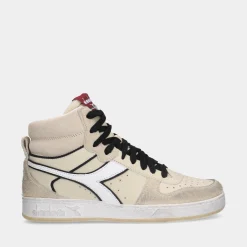 Diadora Magic Basket Mid Legacy Offwhite Dames Sneakers^Sacha Best Sale