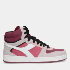 Diadora Magic Basket Mid Suede Wn Pink Dames Sneakers^Sacha Online
