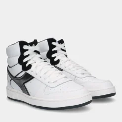 Diadora Magic Basket Mid Metal Wn White Dames Sneakers^Sacha Shop