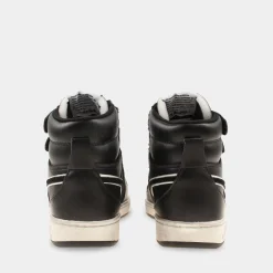 Diadora Magic Basket Mid Icona Leather Zwart Dames^Sacha Best
