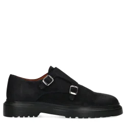 Donkerblauwe Chunky Monk Sneakers^Sacha Cheap