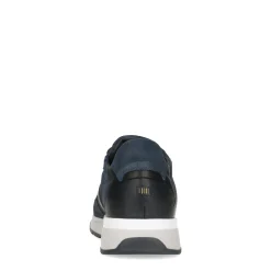 Donkerblauwe Leren Sneakers^Sacha Cheap