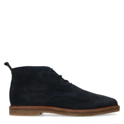 Donkerblauwe Suede Desert Boots^Sacha Discount