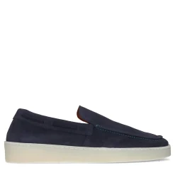 Donkerblauwe Suede Loafers^Sacha Sale