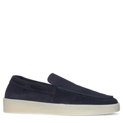 Donkerblauwe Suede Loafers^Sacha Sale