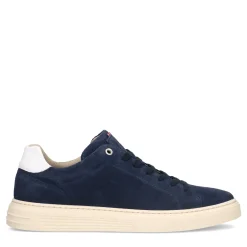 Donkerblauwe Suede Sneakers^Sacha Online