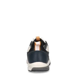 Donkerblauwe Suede Sneakers Met Lichtgrijze Details^Sacha Discount