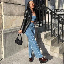 Donkerbruine Enkellaarzen Met Hak^Sacha Clearance