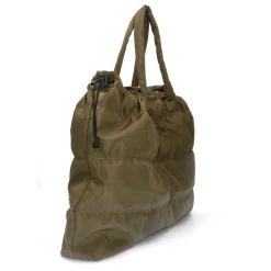 Donkergroene Puffy Doorgestikte Shopper^Sacha Sale