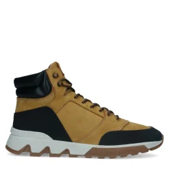 Gele Nubuck Veterboots^Sacha Store