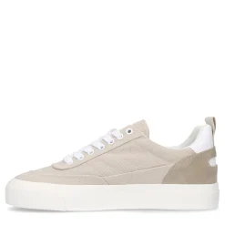 Goliath Beige Textiel Sneakers Met Suede^Sacha Shop