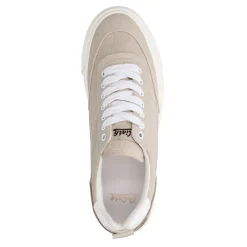 Goliath Beige Textiel Sneakers Met Suede^Sacha Shop