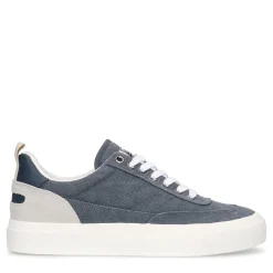 Goliath Donkerblauwe Textiel Sneakers Met Suede^Sacha Store