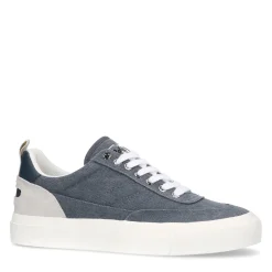 Goliath Donkerblauwe Textiel Sneakers Met Suede^Sacha Store