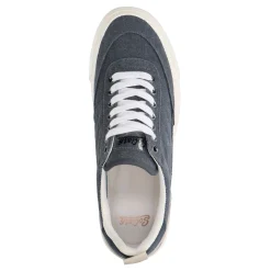 Goliath Donkerblauwe Textiel Sneakers Met Suede^Sacha Store