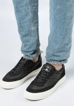 Goliath Zwarte Nylon Sneakers Met Suede^Sacha Cheap
