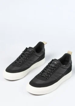 Goliath Zwarte Nylon Sneakers Met Suede^Sacha Cheap