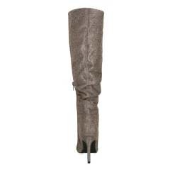 Gouden Hoge Laarzen Met Glitters^Sacha Shop