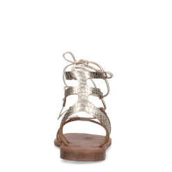 Gouden Leren Sandalen^Sacha Best