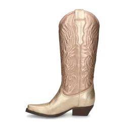 Gouden Metallic Cowboylaarzen^Sacha Cheap