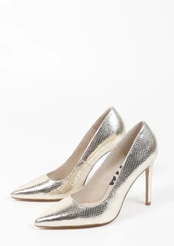 Gouden Metallic Pumps^Sacha Cheap