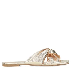 Gouden Metallic Slippers^Sacha Sale