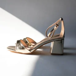 Gouden Sandalen Met Hak^Sacha Clearance