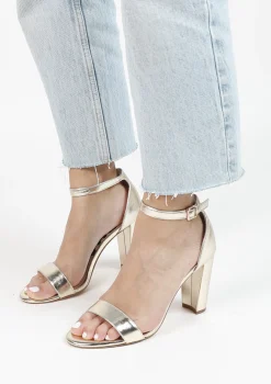 Gouden Sandalen Met Hak^Sacha Flash Sale