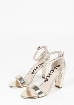 Gouden Sandalen Met Hak^Sacha Flash Sale
