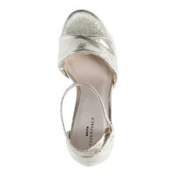 Gouden Sandalen Met Hoge Hak^Sacha Fashion