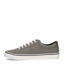 Grijze Canvas Veterschoenen^Sacha Store