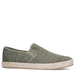 Groene Canvas Loafers Met Geweven Touwzool^Sacha Cheap