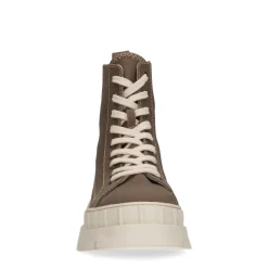 Groene Canvas Veterlaarsjes^Sacha Best