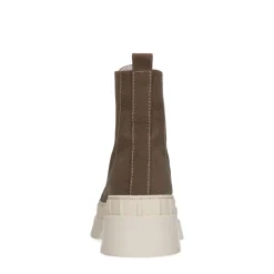 Groene Canvas Veterlaarsjes^Sacha Best