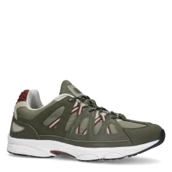 Groene Leren Runner Sneakers^Sacha Sale