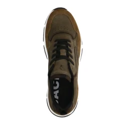 Groene Nubuck Sneakers^Sacha New