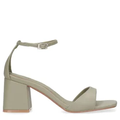 Groene Sandalen Met Hak^Sacha Fashion
