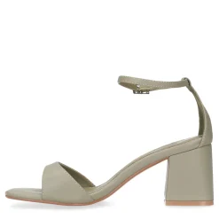 Groene Sandalen Met Hak^Sacha Fashion