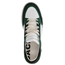 Groene Sneakers Met Suede Details^Sacha Discount