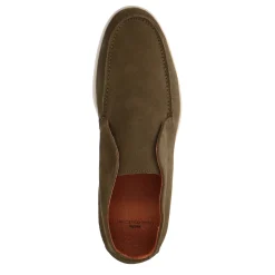 Groene Suede Loafers^Sacha New