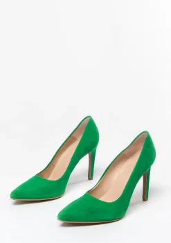 Groene Suede Pumps^Sacha Discount