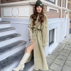 Hoge Off White Leren Cowboylaarzen^Sacha Online